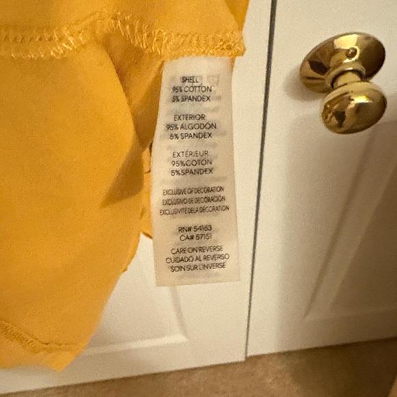 Calvin Klein Gold Logo Mustard Dress
NWT - Picture 6 of 7